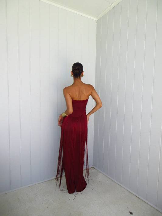 Venus Dress - Wine
