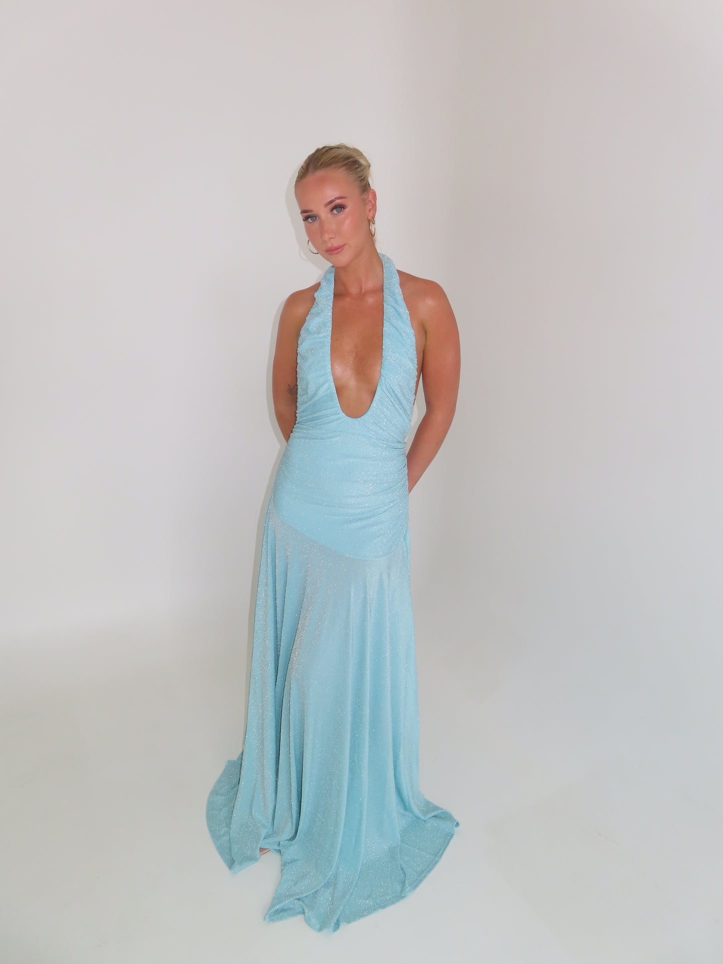Ambrose Gown - Ice Blue