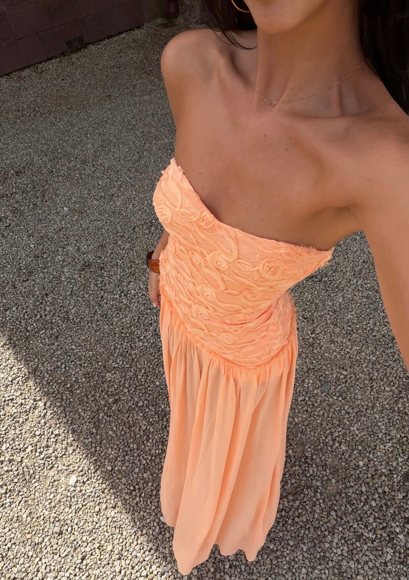 Renata Gown - Apricot