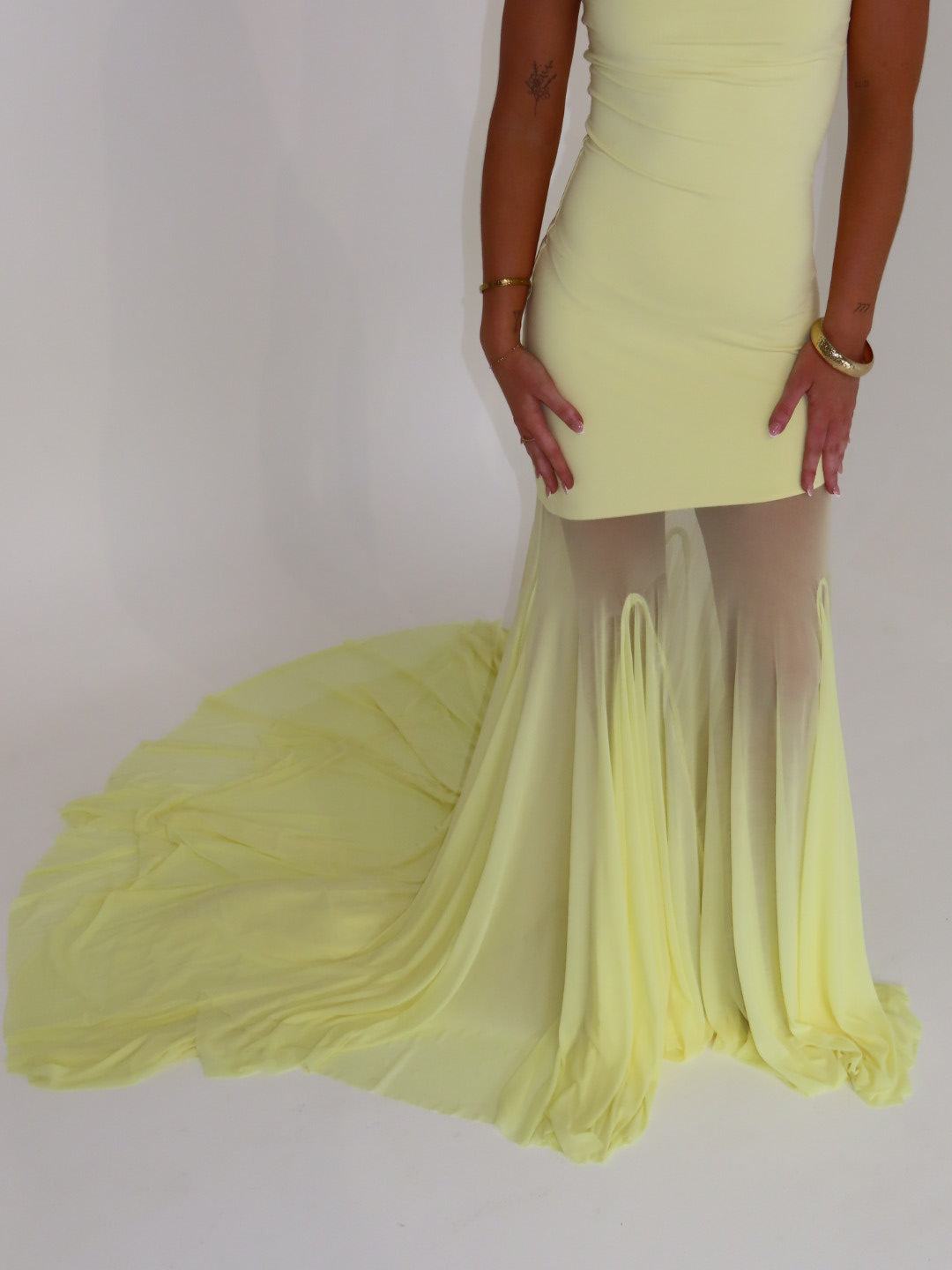 Dahlia Gown - Butter Yellow