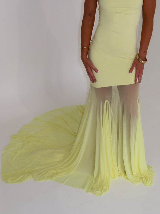 Dahlia Gown - Butter Yellow