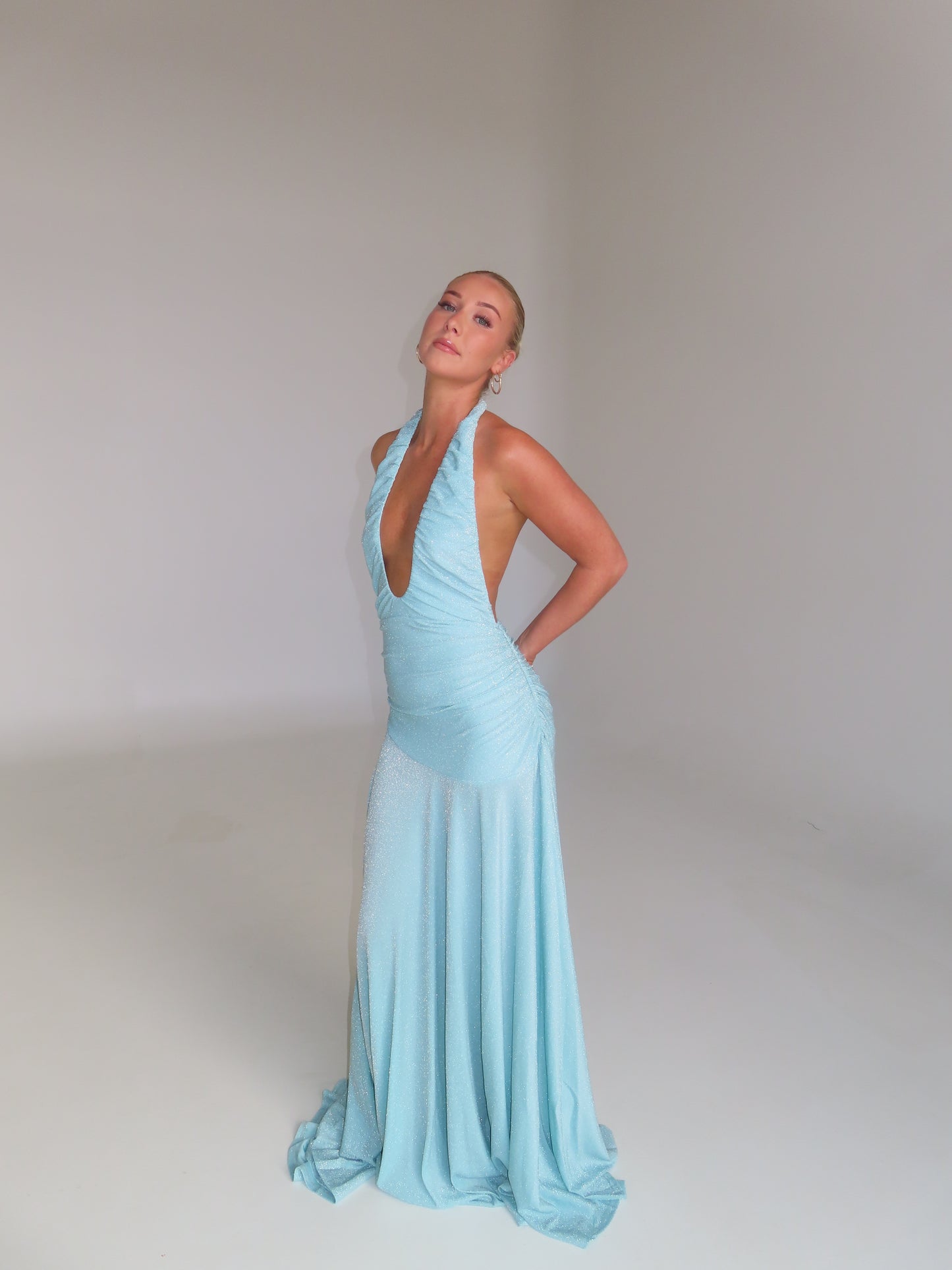 Ambrose Gown - Ice Blue