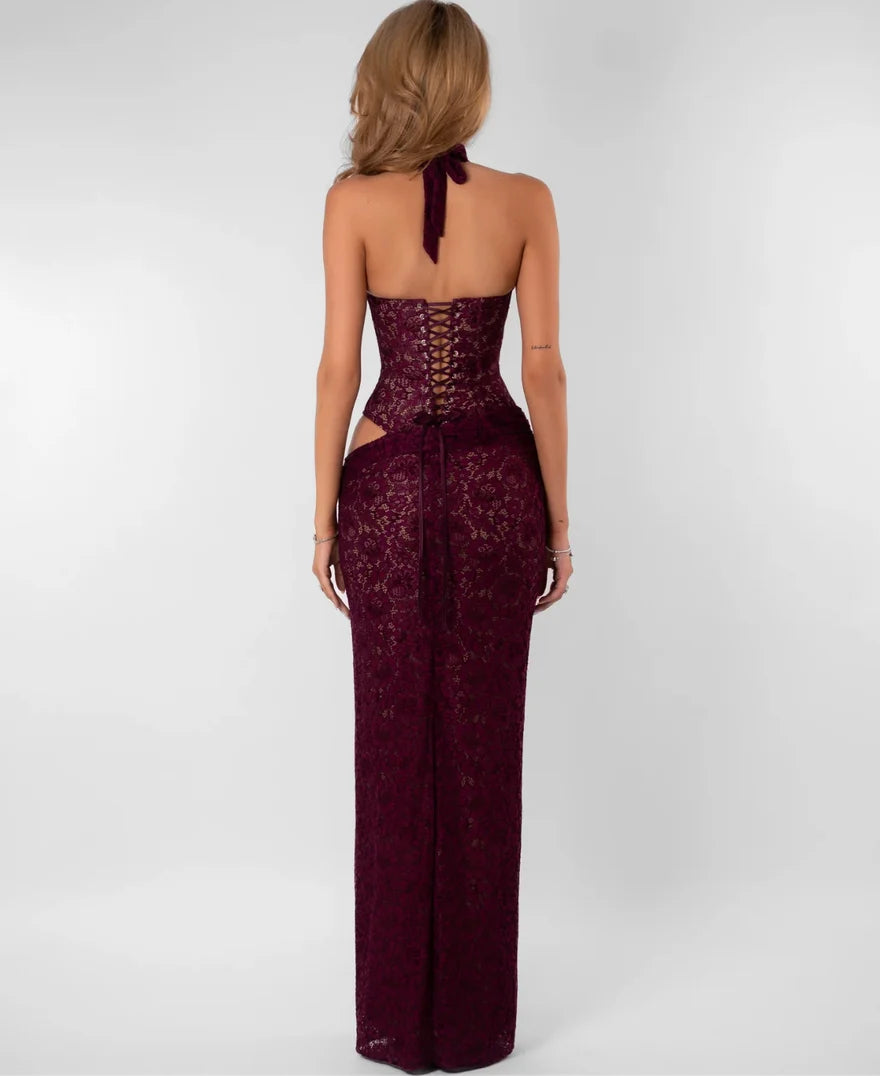 Veronica Gown - Burgandy
