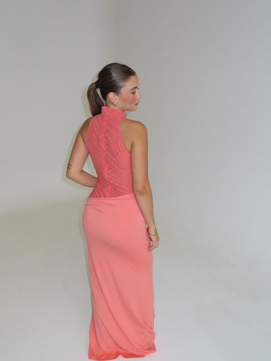 Angelica Gown - Peach