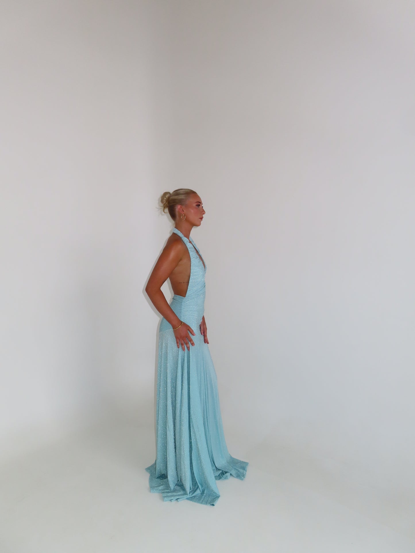 Ambrose Gown - Ice Blue