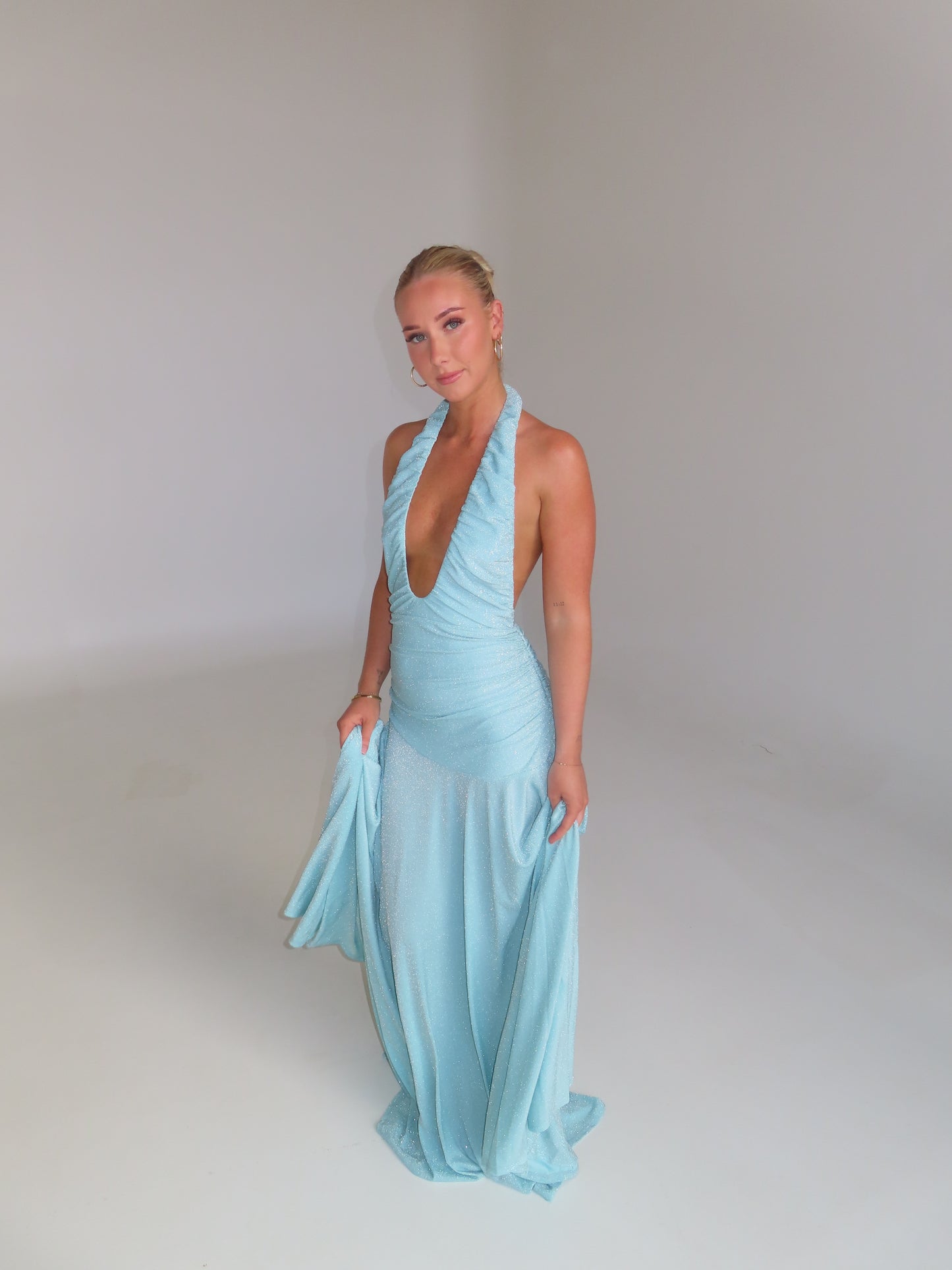 Ambrose Gown - Ice Blue