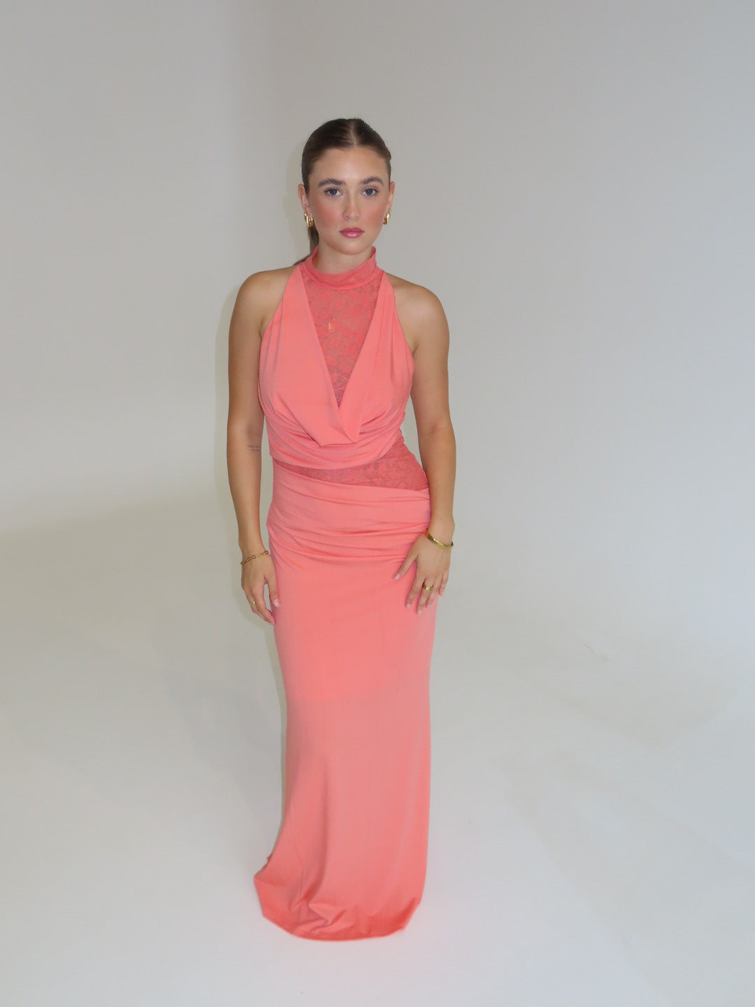Angelica Gown - Peach