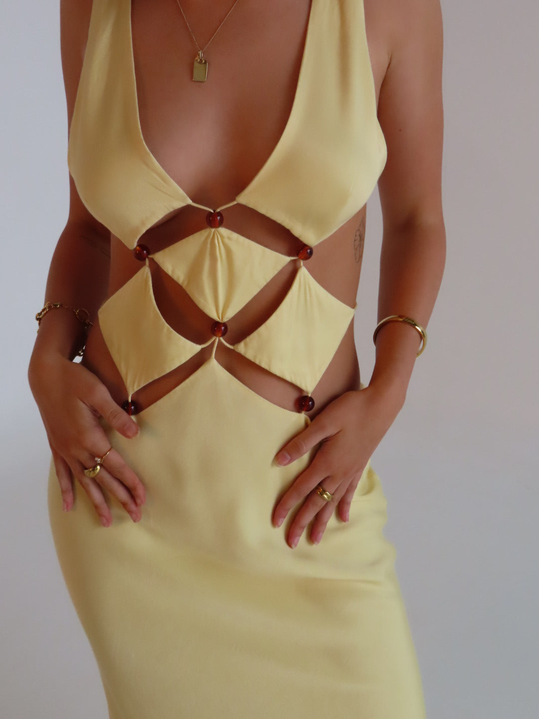 Bec and Bridge - Agatha Diamond Cut Out Maxi
