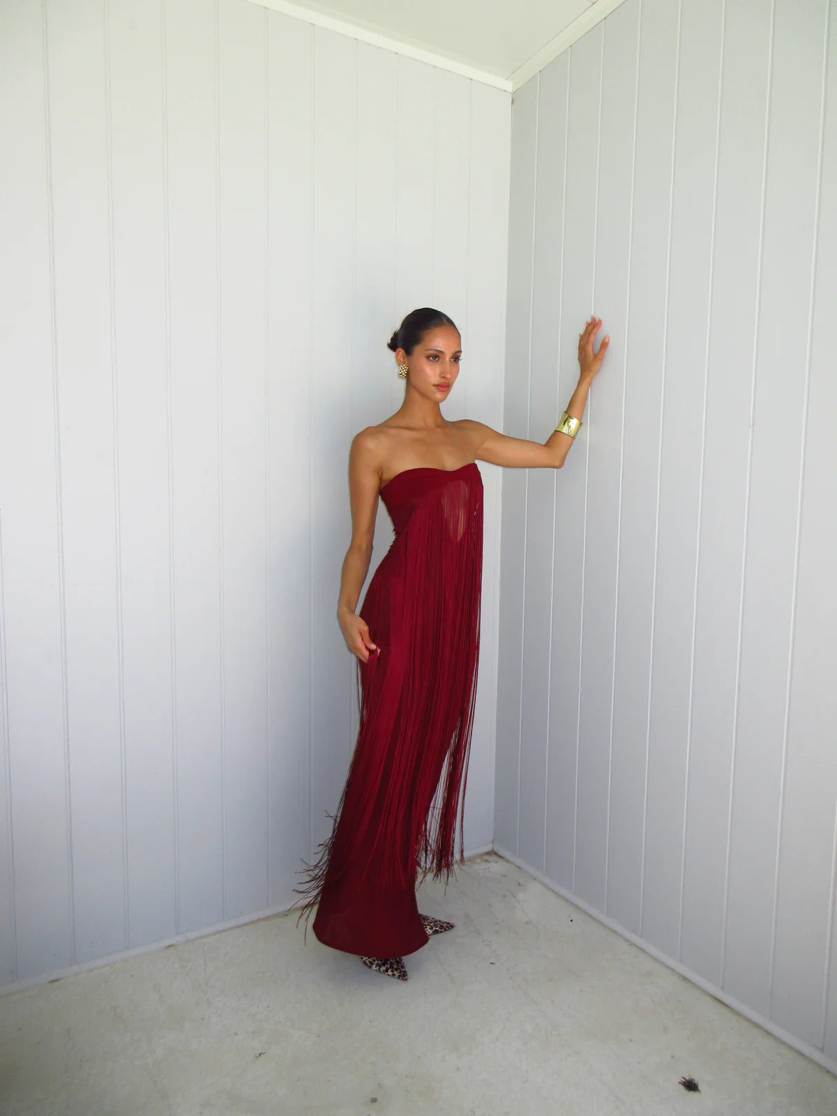 Venus Dress - Wine