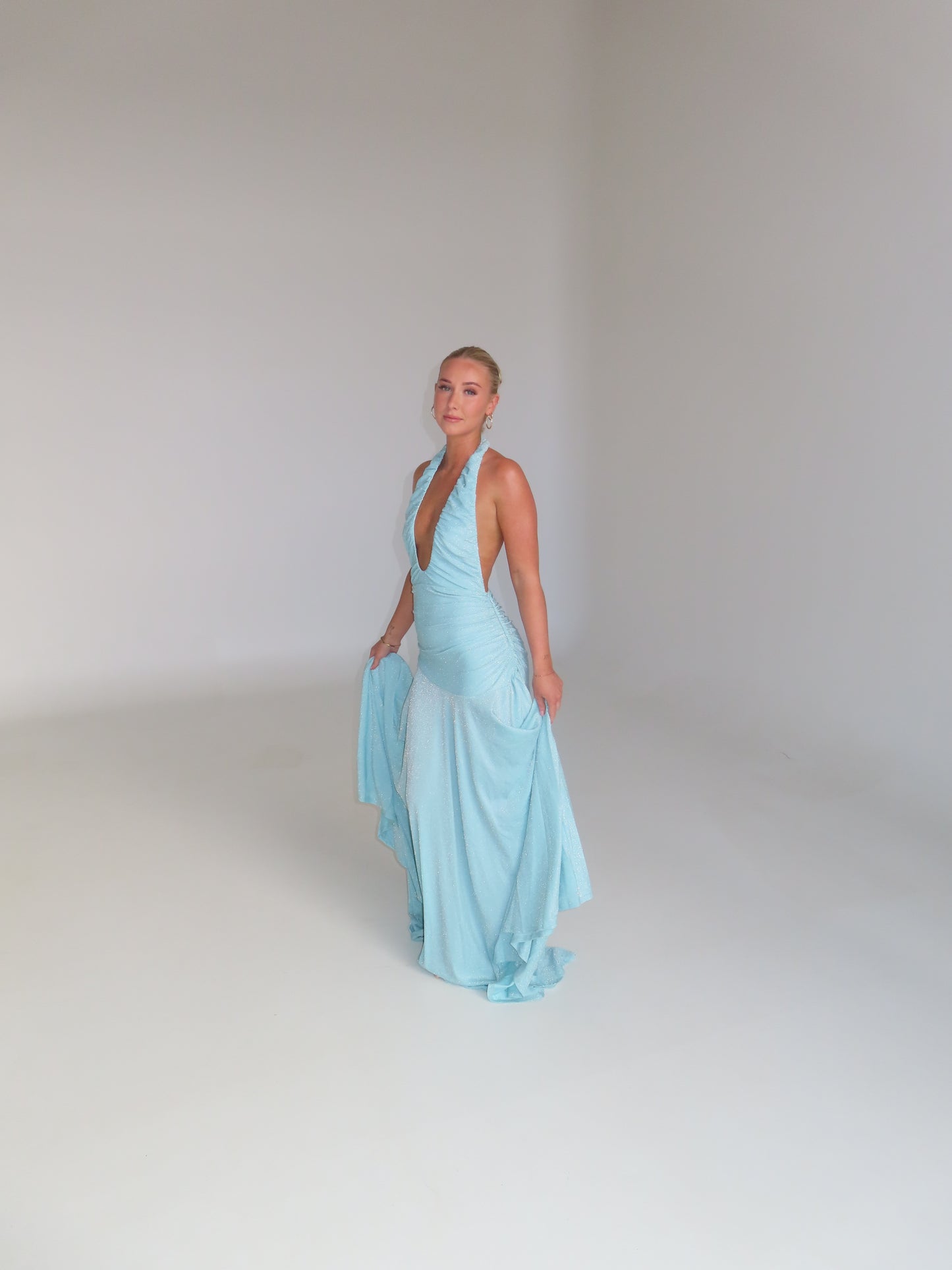 Ambrose Gown - Ice Blue