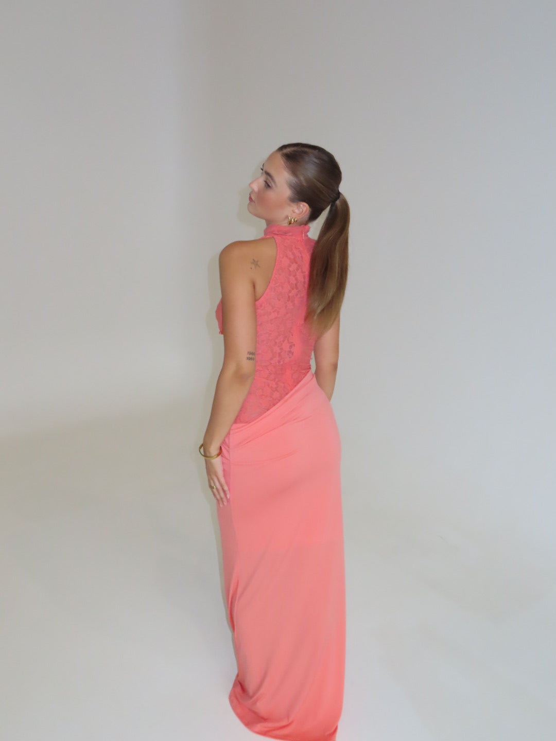 Angelica Gown - Peach