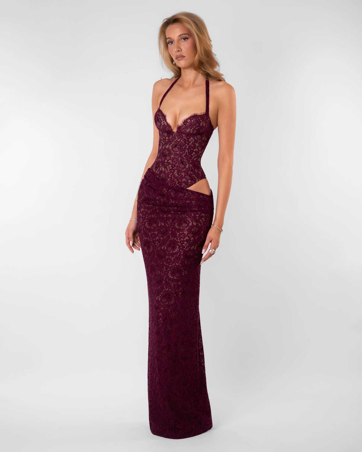 Veronica Gown - Burgandy