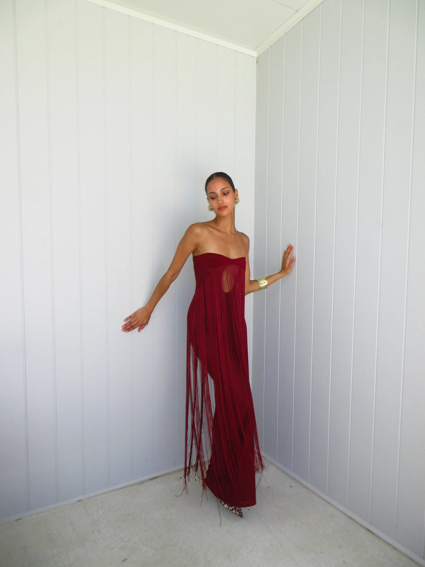 Venus Dress - Wine
